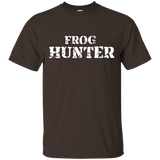 Frog Hunter T Shirt For Men, Women, Kids_black=