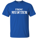 Frog Hunter T Shirt For Men, Women, Kids_black=