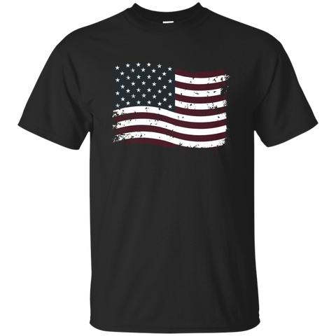 American Flag T-shirt_black