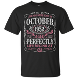 Legends Were Born In October 1942, 65th Birthday Gift Shirt