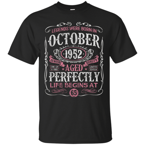 Legends Were Born In October 1942, 65th Birthday Gift Shirt