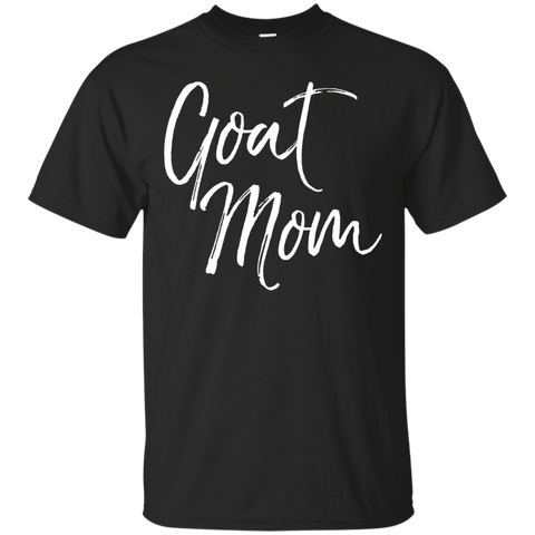 Goat Mom Shirt Fun Cute Farming Farm Mother Tee_black