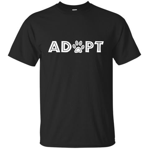 Dont Shop Adopt Save Life Tshirt Rescue Animals Love_navy=