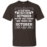 Legends Are Born On October 04 T Shirt October Birthday Gift