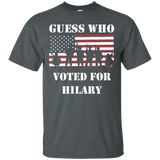 I Stand For The National Anthem Tshirt - Hilary Voters Kneel_black