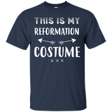 Funny This Is My Reformation Costume Halloween T-shirt_black=