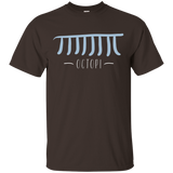 Octopi Punny Octopus Pi Maths T-Shirt_Black