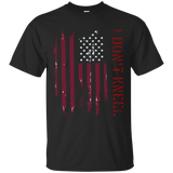 I Don't Kneel Cool Flag T Shirt_black