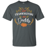 Mens Mens 1st Thanksgiving Tshirt As Daddy_black=