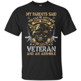 I Became A Veteran Asshole Shirt_black