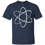Retro Atomic Atom Symbol T-shirt_Black