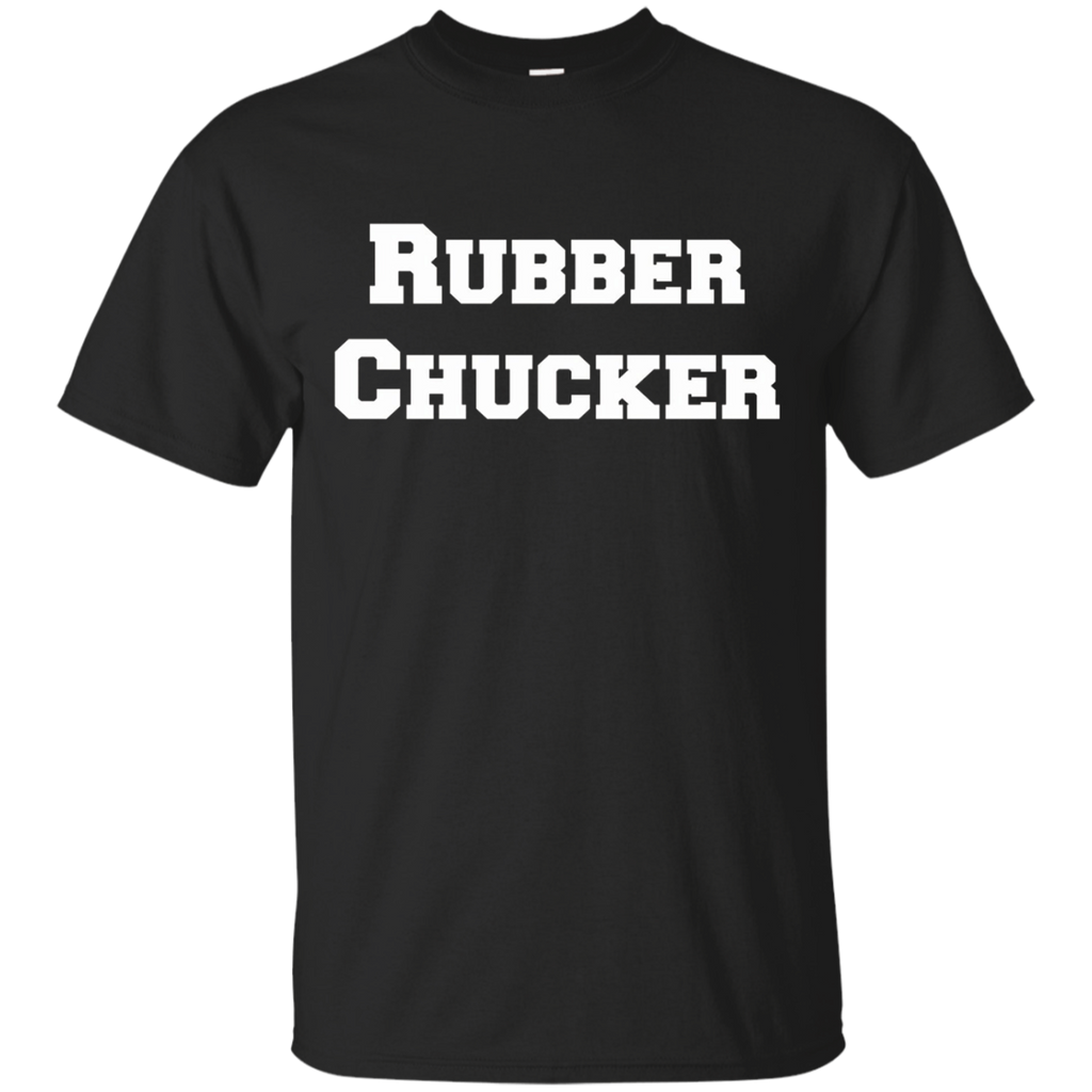 Rubber Chucker Dodgeball T-Shirt for Dodgeball Lovers_Black