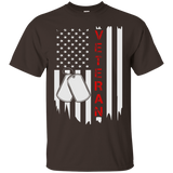 American Veteran Flag T-shirt Special Gift For Veteran's Day_black