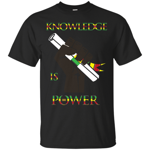 Knowledge Is Power - Black Excellence Graduation Degreed