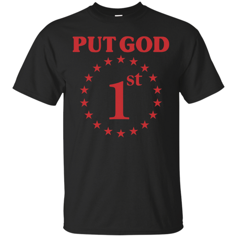 Put God First T-shirt_Black