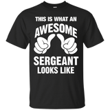 Funny Sergeant T-shirt_black=