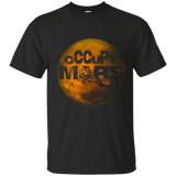 Occupy Mars T-Shirt - Space Exploration Tee_Navy