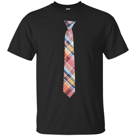 Necktie Dress T-Shirt for Weddings, Prom, Office, Receptions_Black