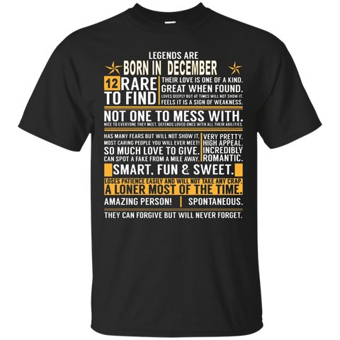 Legends Are Born In December