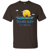 Tampa Bay Florida Sailing T-Shirt_Black