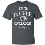 Coffee T-shirt Coffee O'clock_black=