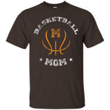 Womens Basketball mom shirt_Black