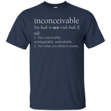 Inconceivable Definition Shirt, Funny Gift