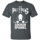 My Patronus Is A Cocker Spaniel T-Shirt_Black