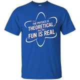 The Physics Is Theoretical But The Fun Is Real Shirt_black=