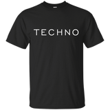 Techno T-Shirt DJ Music Lover Tee_Black