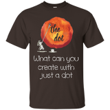 The Dot, What Can You Create With Just A Dot T-shirt_black