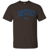 Nantucket Massachusetts Vintage City T-Shirt_Navy