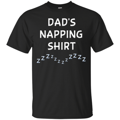 Napping T Shirt Funny Dad I'd Rather Be Napping Shirt_black=