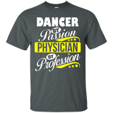 Dancer By Passion Physician By Profession T Shirt_black