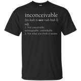 Inconceivable Definition Shirt, Funny Gift
