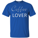 Coffee Lover Drinker - Grunge Effect - T Shirt Tees_black=