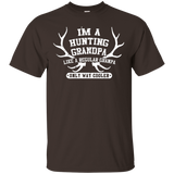 Cool Im A Hunting Grandpa T-shirt Hunting Lover Gifts_black=