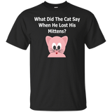 Funny Kitten Jokes T Shirt_black=