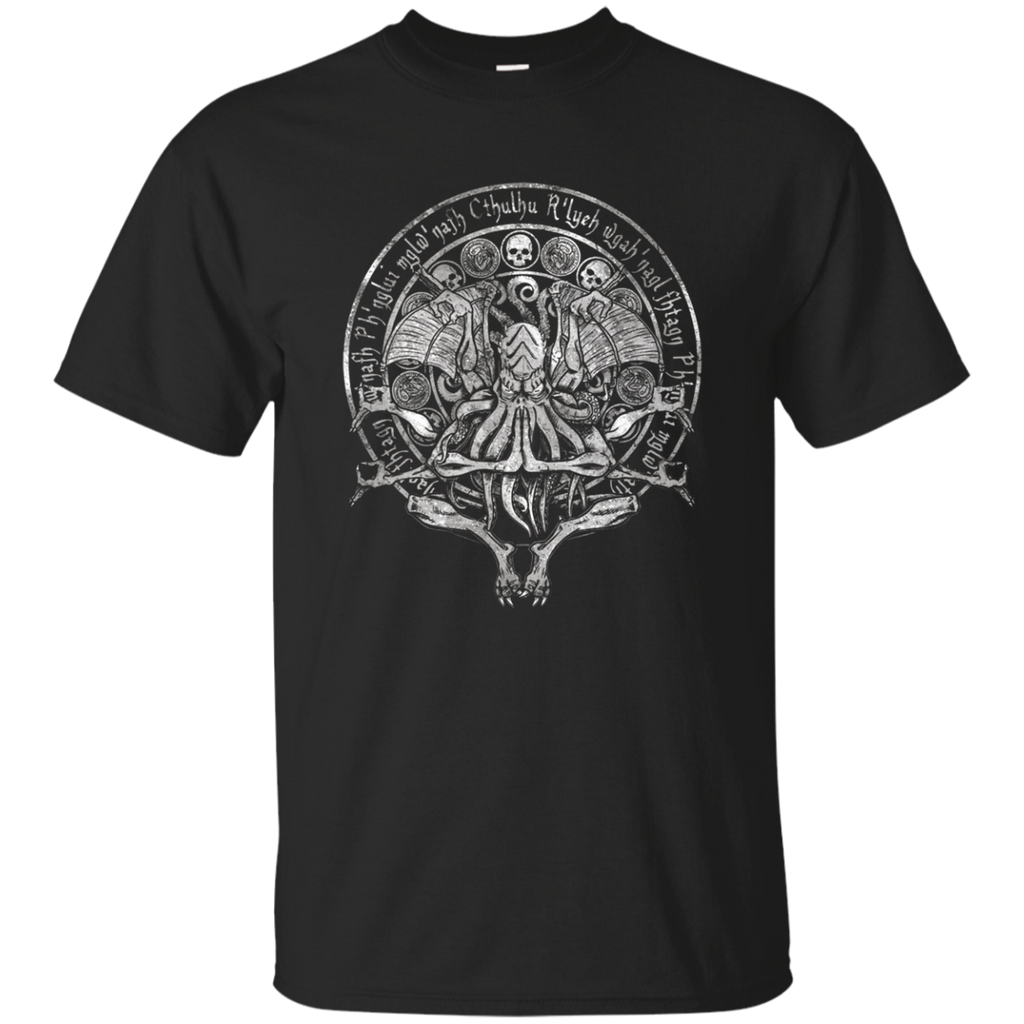 The Idol - Cthulhu TShirt White Variant_Black