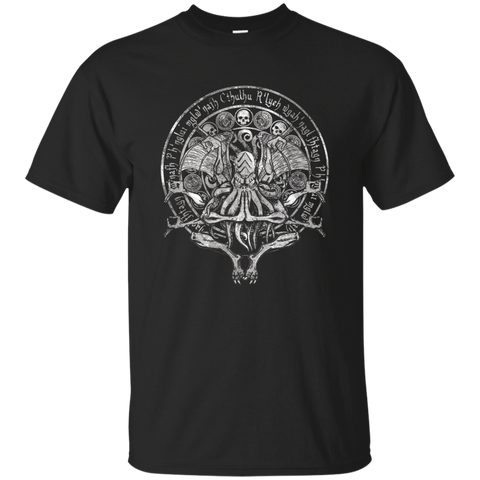 The Idol - Cthulhu TShirt White Variant_Black