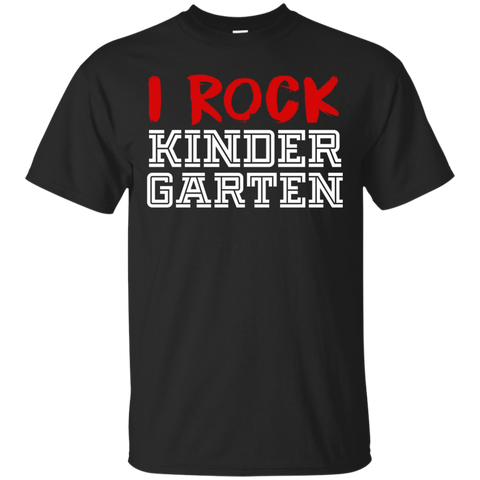 Cute Kindergarten Girls Boys Or Teachers Rocks T-shirt_black=