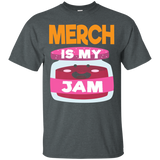 MERCH IS MY JAM Funny Merch Business T-Shirt_Black