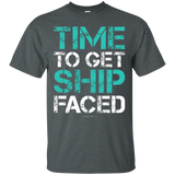 Time To Get Ship Faced Shirt - Cruise Ship T-Shirt_Black