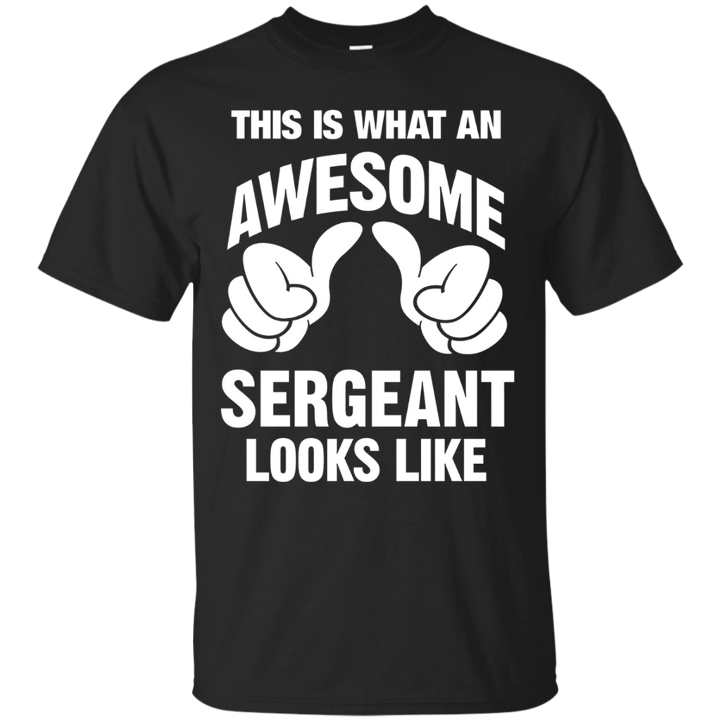 Funny Sergeant T-shirt_black=