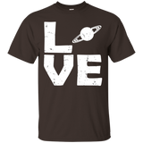 Love Saturn And The Space Galaxy Tshirt