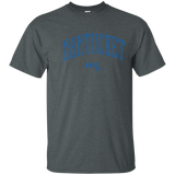 Nantucket Massachusetts Vintage City T-Shirt_Navy