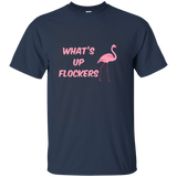 What's Up Flockers Pink Flamingo T-shirt_asphalt=