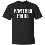 Panther Pride T Shirt for any Sports Fan School Spirit Shirt_Black
