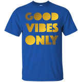 Good Vibes Only Reggae Rasta T Shirt Peace One Love Tee_black