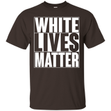 White Lives Matter tshirt- show that All lives matter_Black